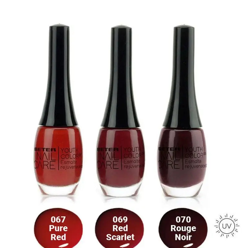 Beter Nail Care Pack 3X Manicure Nail Polish Red Lover