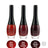Beter Nail Care Pack 3X Manicure Nail Polish Red Lover