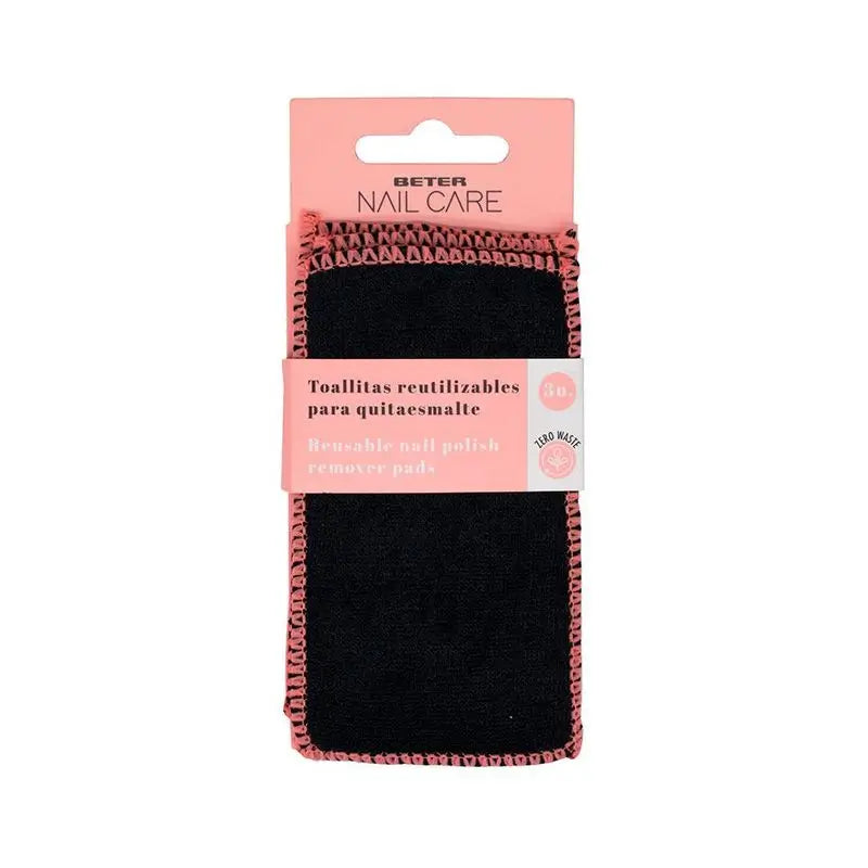 Beter Nail Care Pack 3X Reusable Nail Polish Remover Wipes