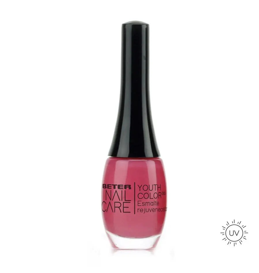 Beter Nail Care Youth Colour 065 Rejuvenating Nail Polish Deep In Coral