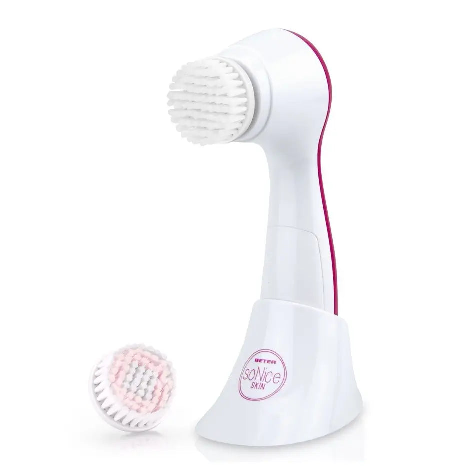 Beter So Nice Skin Sonic Facial Brush With 2 Brush Heads