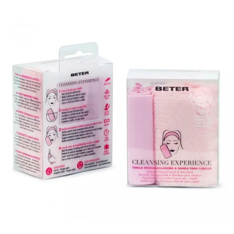 Beter Make-up Remover Towel & Hair Band
