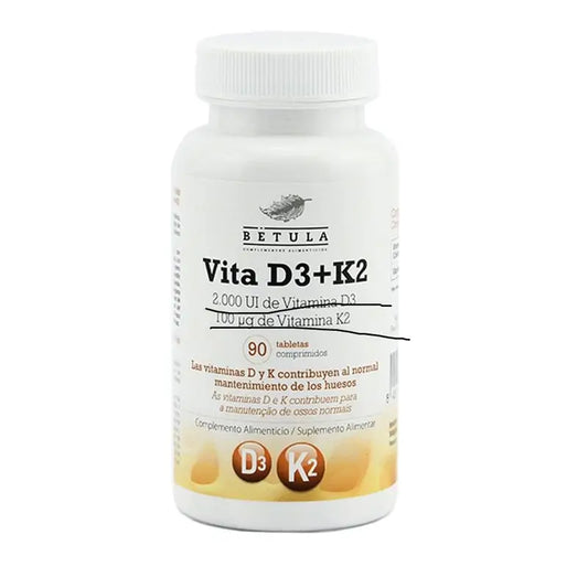 Betula Vita D3 + K2 , 90 tablets