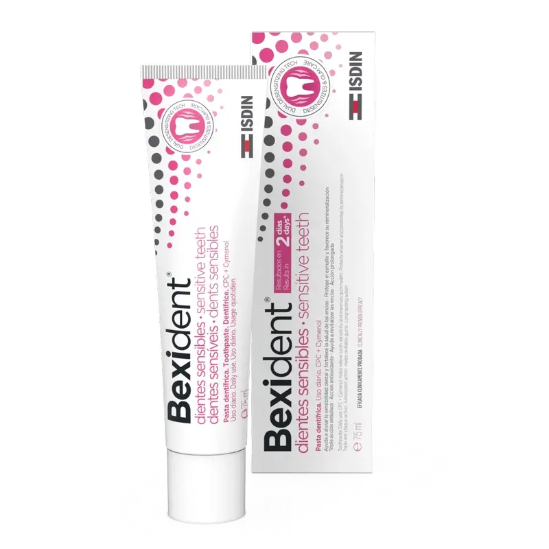 Isdin Bexident Sensitive Toothpaste for Sensitive Teeth, 75 Ml
