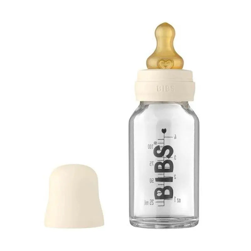 BIBS Baby Bottle Cristal Ivory 110Ml