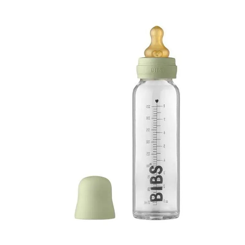 BIBS Baby Bottle Cristal Sage 225Ml