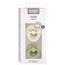 Bibs Bibs Soothers Colour Round Ivory/Sage 6-18m, 2 pieces