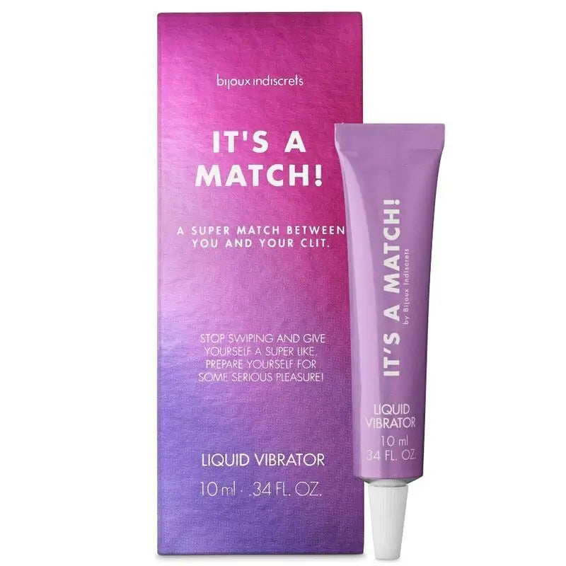Bijoux Clitherapy Its A Match Liquid Vibrator, 10 ml