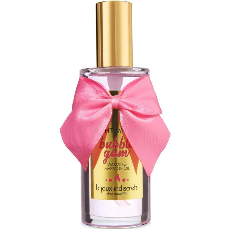Bijoux Indiscrets Light My Fire Warming Massage Oil Chewing Gum Flavour