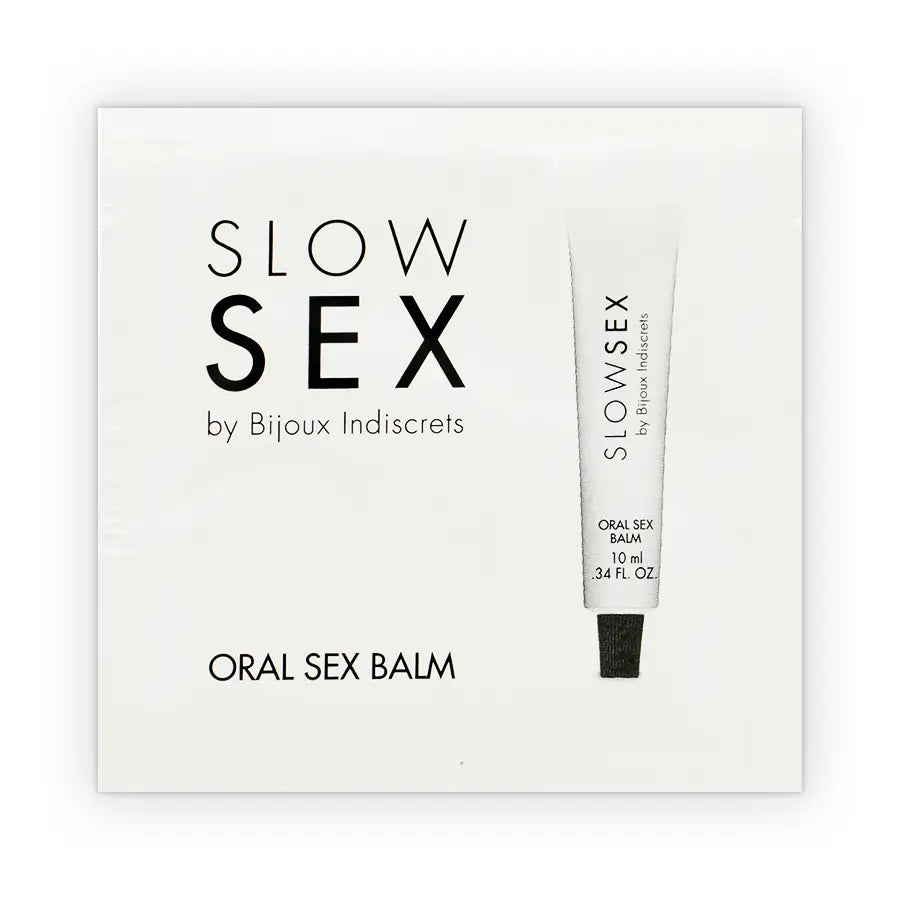 Bijoux Slow Sex Oral Sex Balm Single Dose