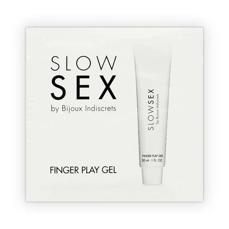 Bijoux Slow Sex Finger Play Finger Massage Gel Single Dose