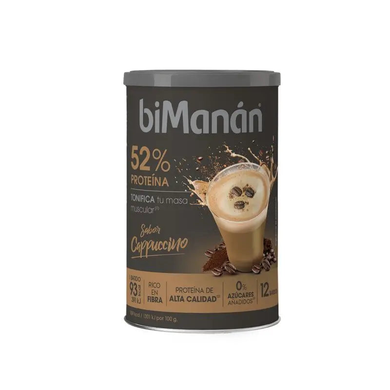Bimanán Proteína Batido Cappuccino, 360 g 12 batidos