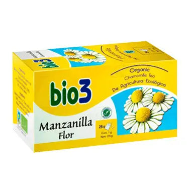 Bio3 Organic Chamomile 25 Filters x 1,5 grams