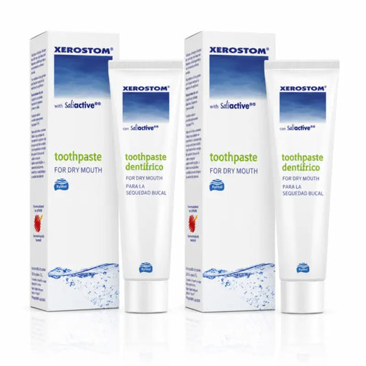 Biocosmetics Xerostom Dry Mouth Toothpaste, 2X50 Ml