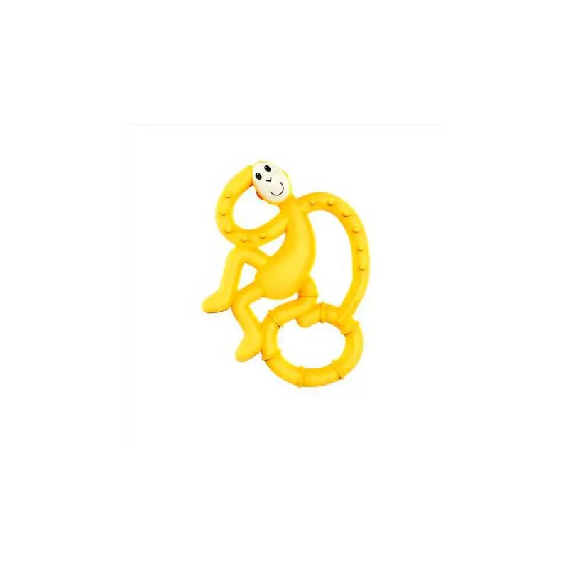 BIOCOTE Mini monkey teether yellow