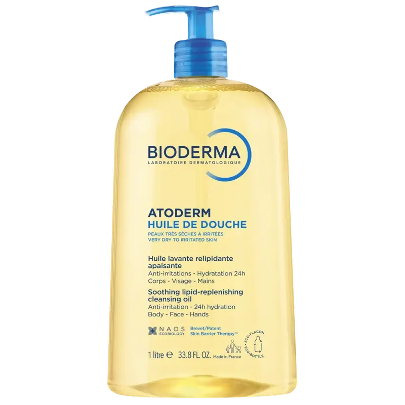 BIODERMA Atoderm Shower Oil Pack 2 x 1 Litre