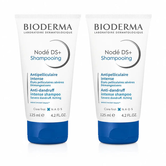 Bioderma Nodé Ds+ Seborrhoeic Dermatitis Shampoo 125ml, pack of 2