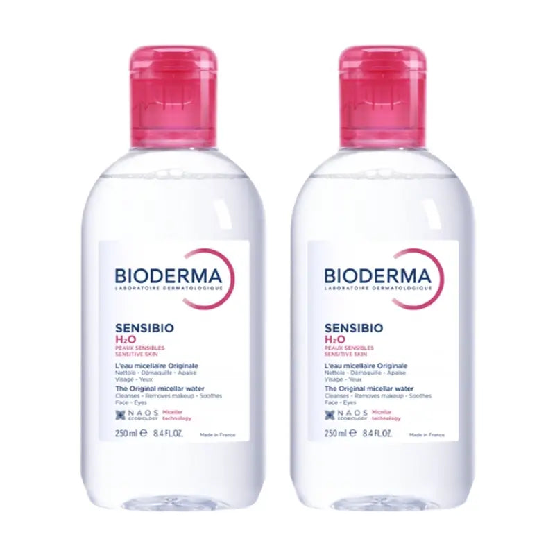 BIODERMA Sensibio H2O Micellar Water Pack, 2x500 Ml
