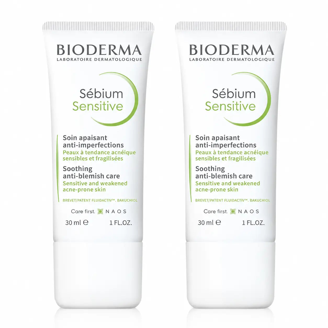 Bioderma Sebium Sensitive 30 ml, pack of 2
