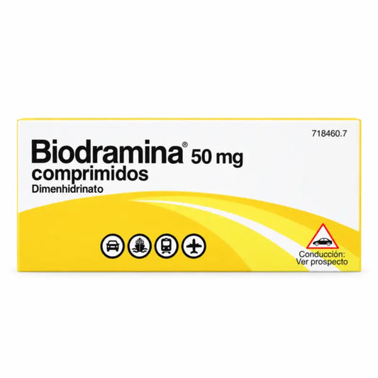 Biodramine 50 mg 4 Tablets