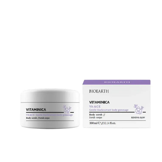 Bioearth Blackcurrant Body Scrub, 300 ml