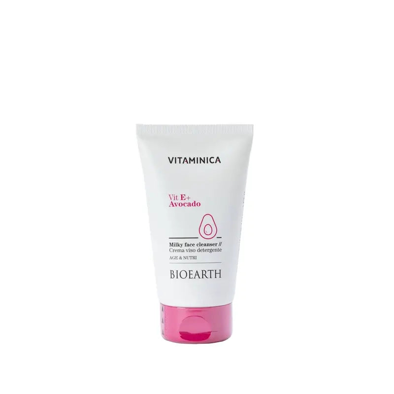 Bioearth Cleansing Milk Vitamin E & Avocado, 150 Ml