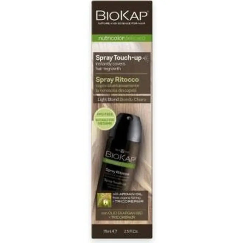 Biokap Light Blonde Touch Up Spray 75Ml.