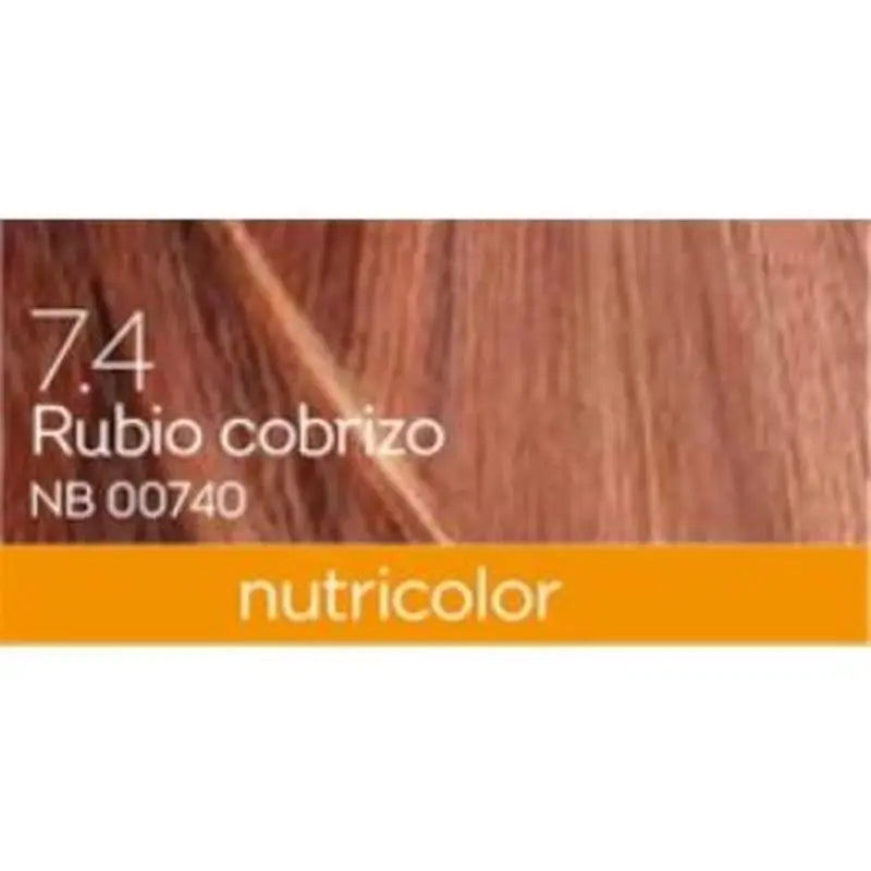 Biokap Auburn Blond Dye 140Ml. Copper Red -7.4