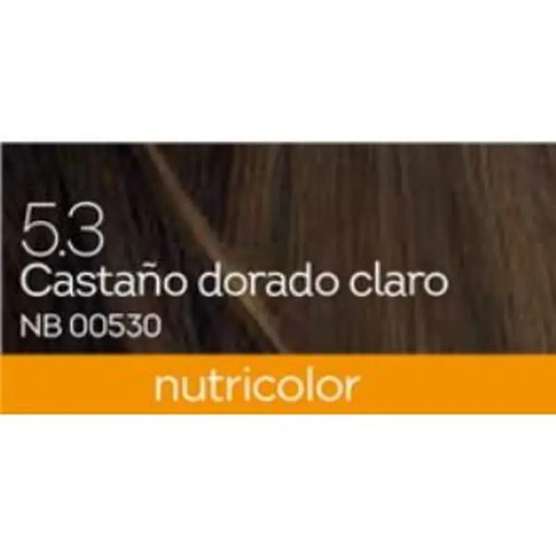 Biokap Light Golden Brown Hair Dye 140Ml. -5.3