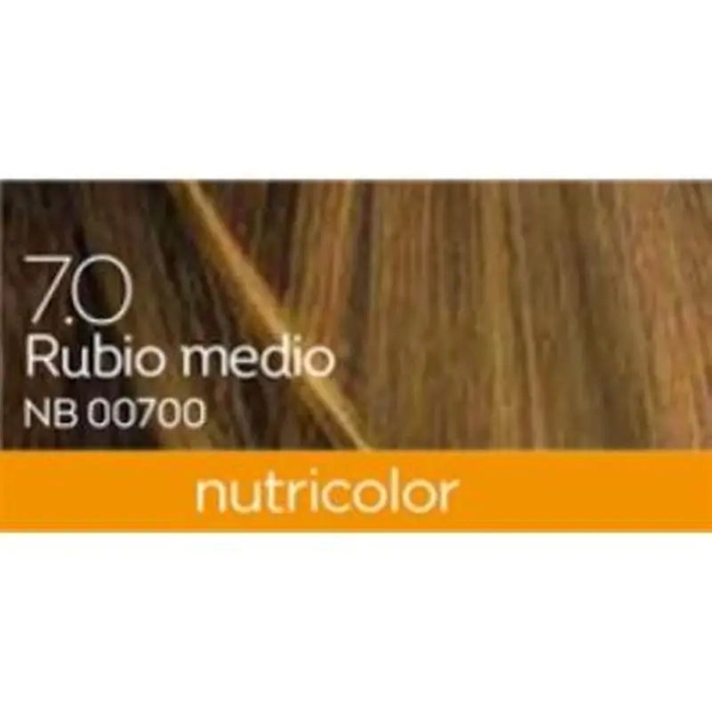 Biokap Medium Blond Dye 140Ml. Medium Blonde -7.0