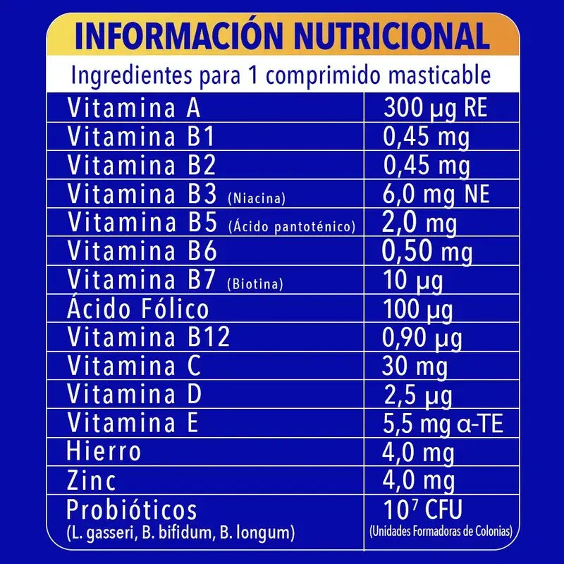 Bion3 Defense Junior Multivitamin Chews, 30 tablets