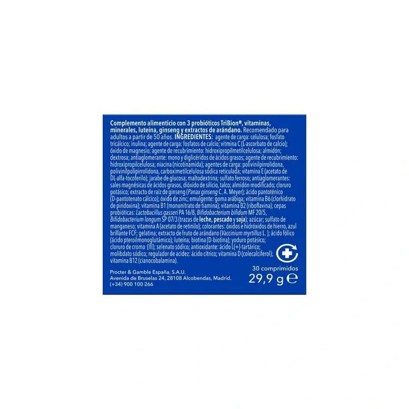 Bion3 Energy 50+ Multivitamins, 30 Tablets