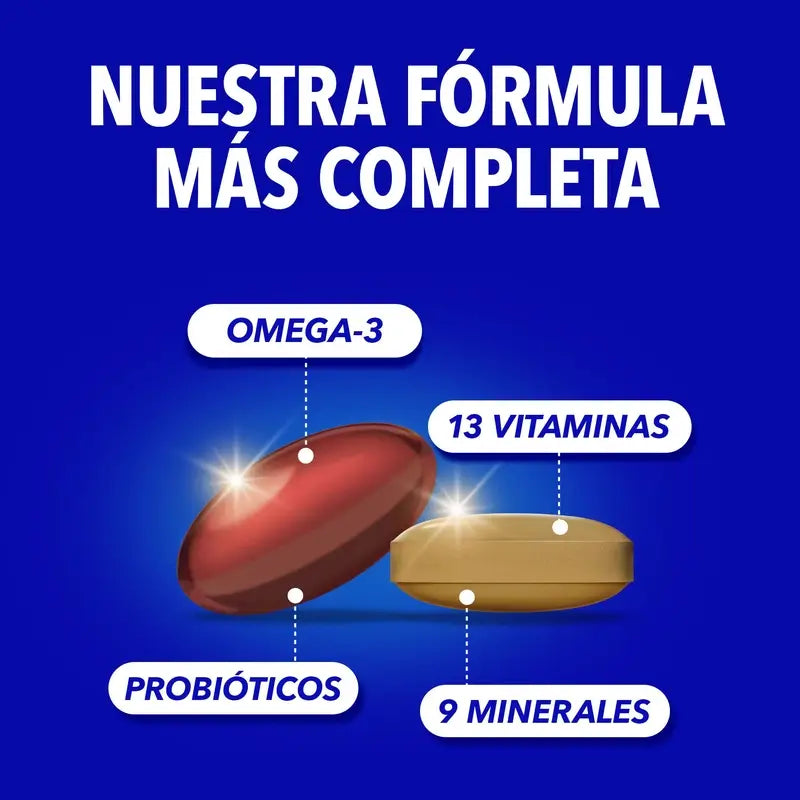 Bion3 Multi & Omega-3 With Probiotics, 60 capsules