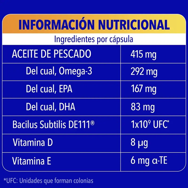 Bion3 Multi & Omega-3 With Probiotics, 60 capsules