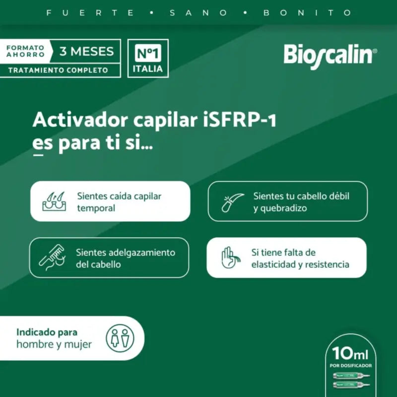 Bioscalin Capillary Activator , 2 ampoules, 10 ml