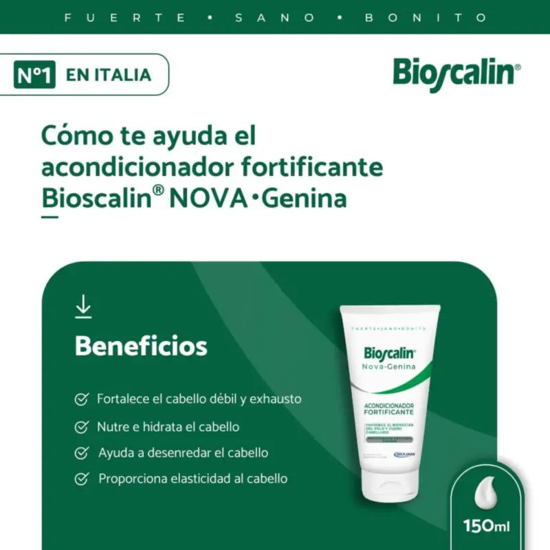 Bioscalin Novagenin Conditioner, 150 ml