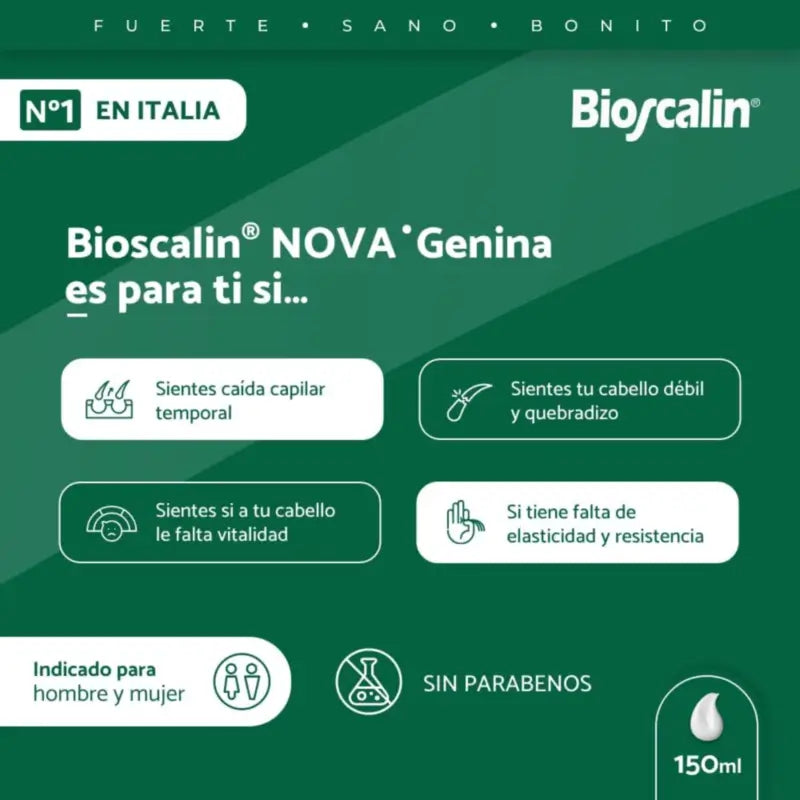 Bioscalin Novagenin Conditioner, 150 ml