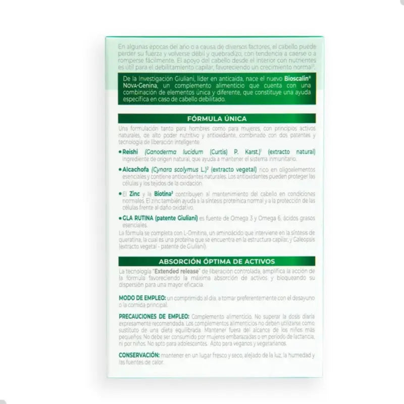 Bioscalin Novagenin Tablets , 90 tablets
