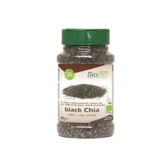 Biotona Black Chia Chia Black Chia Raw Seed 350Gr. Bio Pot