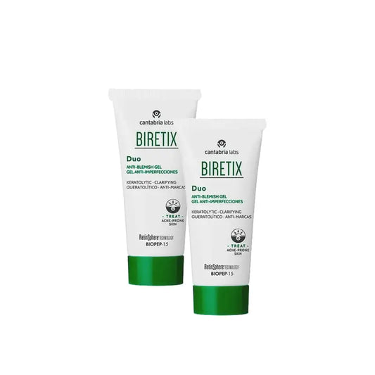 BIRETIX Duo Anti-Blemish Gel Pack: 2 x 30 ml
