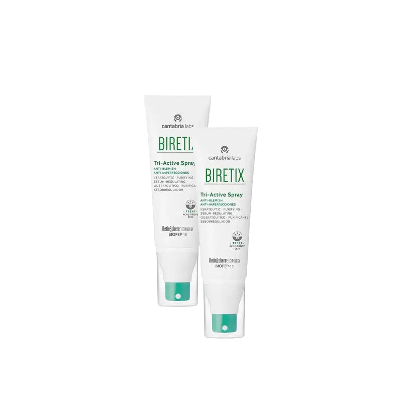 Biretix Triactive Spray, Pack of 2 x 100 ml