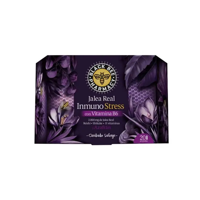 Black Bee Immuno Stress, 20 ampoules