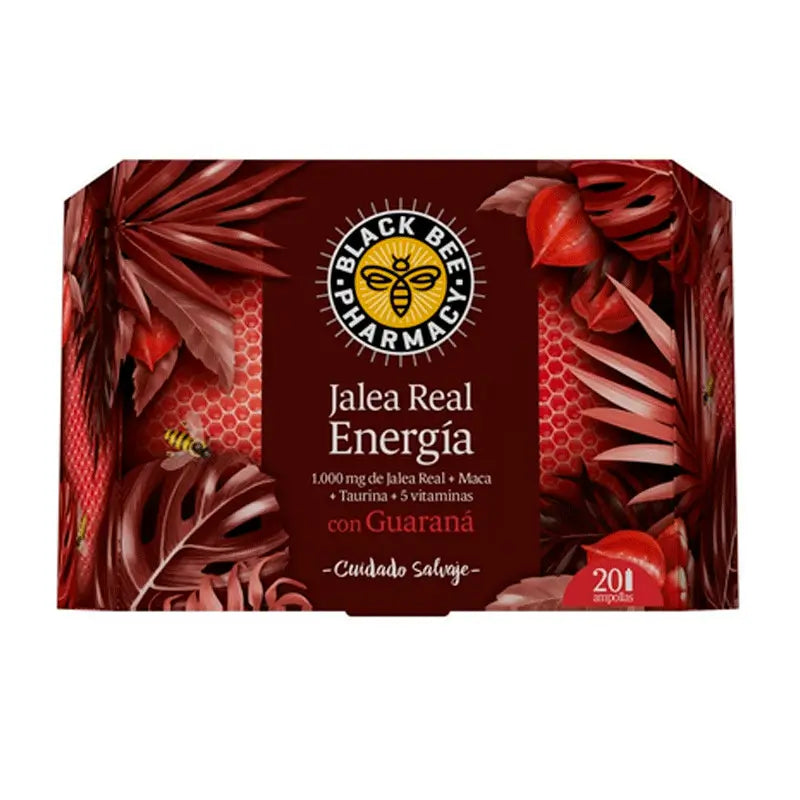 Black Bee Royal Jelly Energy, 20 Ampoules