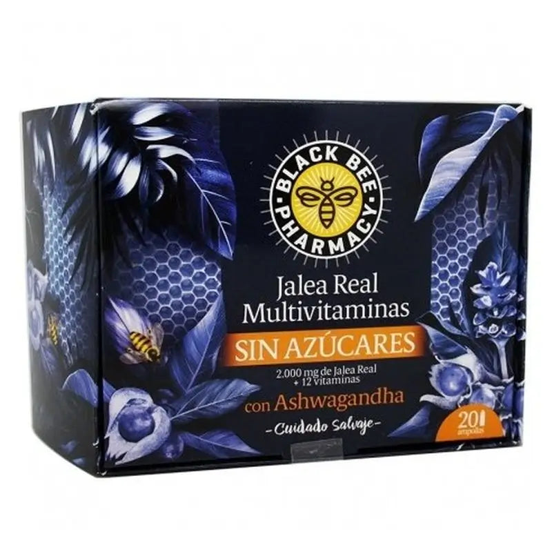 Black Bee Sugar Free Multivitamins, 20 phials