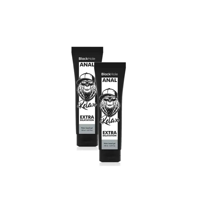 Black Hole Anal Relax Gel 150 ml, pack of 2
