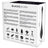 Black&Silver Jenell Rechargeable Vibrating Egg