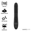 Black&Silver Kenji Stimulating Vibe Compatible With Watchme Wireless Technology