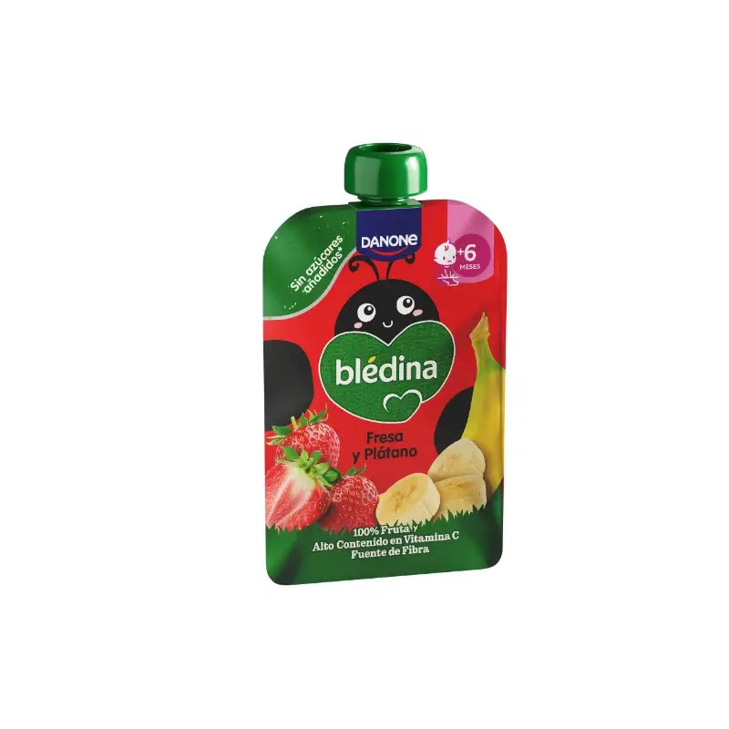 Bledina Pouch Banana Strawberry 100G grams