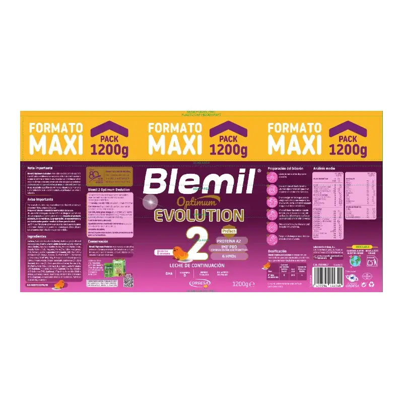 Blemil Optimum Evolution 2 Formula 2, 1200 gr