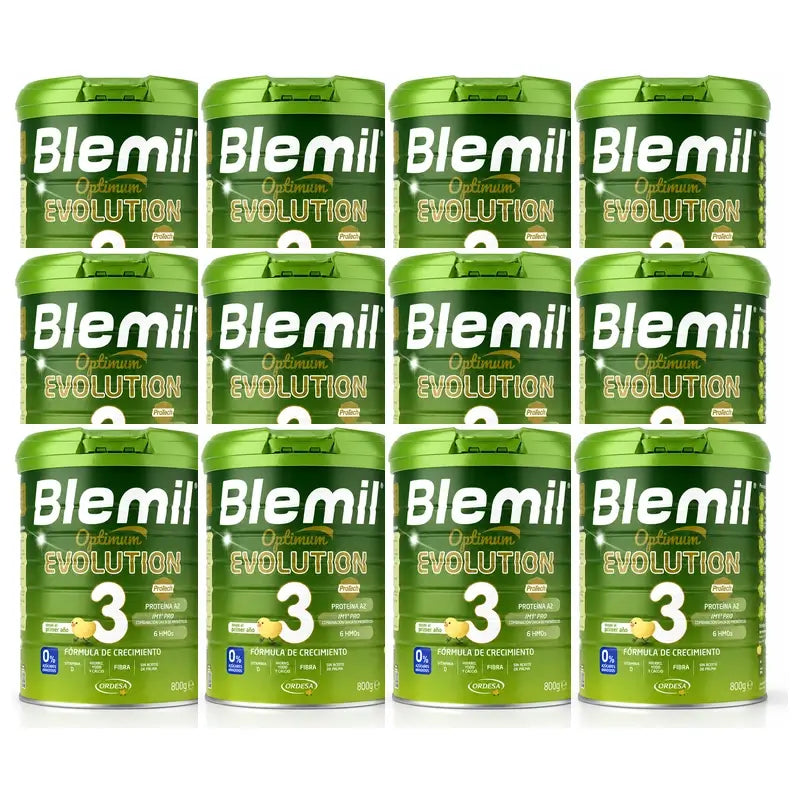Blemil Optimum Evolution 3 Growing-Up Milk, 12X800g